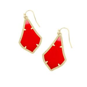 Kendra Scott Alex Earrings in red